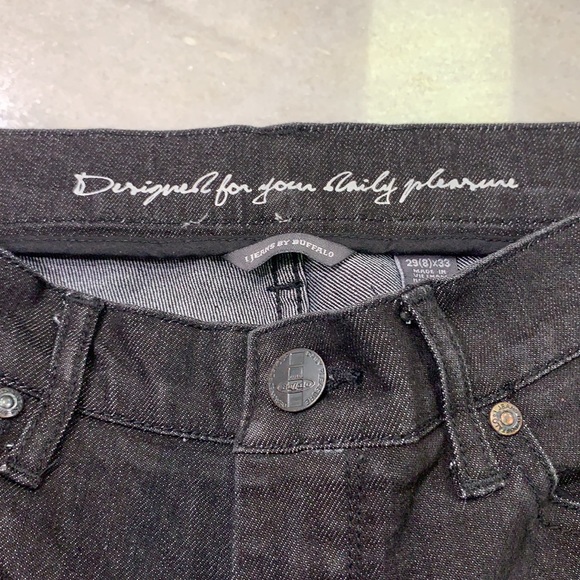 Buffalo Landis Boot Cut Black Jeans sz:8 (32x33) - Picture 2 of 7